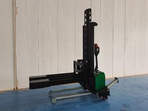 Empileur de palettes électrique de la meilleure qualité, capacité de chargement de 1,5 tonnes, empileur à chargement automatique avec jambes à cheval - Product Image 6