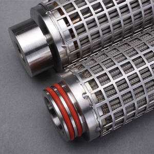 Resistenza ad alta temperatura Backwashable 10 Um in acciaio inox 316L cartuccia filtri per filtrazione a vapore - Product Image 4