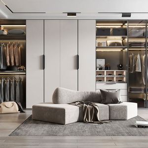 Armoires de chambre à coucher de luxe personnalisées, meubles, systèmes de rangement pour vêtements, armoires en bois, conception d'armoires - Product Image 6