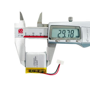 Batterie ultra-mince pour montre intelligente 603030 ignifugée 500mah 520mah 650mah 3.7v cellules au lithium-ion à pochette bon marché pour voiturette de golf - Product Image 2