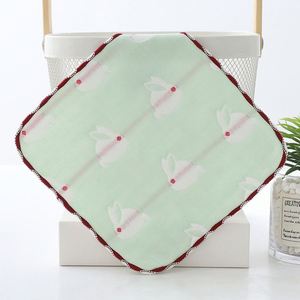 25*25cm Square <b>Baby</b> Body Towel <b>Muslin</b> Burp <b>Cloth</b> Cute Kids Cartoon Hand Towel Gauze Handkerchief Bibs <b>Cloth</b> - Product Image 4