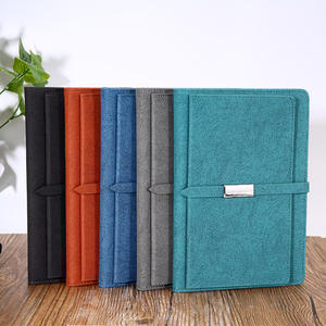 Thickened Business Notebook A5 Leather Cover Soft <b>Paper</b> Wireless Perfect Binding <b>Office</b> Meeting Use Customizable - Product Image 4