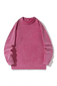 Camiseta Deportiva Personalizada de Manga Larga, 100% Algodón, 250g, Talla Grande, Color Sólido, Impresión Digital - Product Image 4