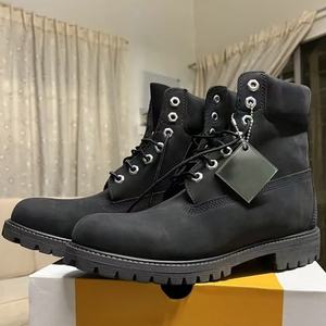 Botas de Nieve de Diseño de Lujo para Hombre y Mujer, de Cuero Genuino, Impermeables y Antideslizantes, con Estilo Clásico - Product Image 6