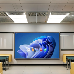 65 بوصة 4K لوحة رقمية ذكية تعمل باللمس بنظام أندرويد مزدوج شاشة تعمل باللمس - Product Image 1