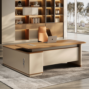Mobili da <span class=keywords><strong>ufficio</strong></span> di lusso Design moderno l a forma di Manager scrivania da <span class=keywords><strong>ufficio</strong></span> e sedia capo <span class=keywords><strong>ufficio</strong></span> minimalista Executive scrivania da <span class=keywords><strong>ufficio</strong></span> - Product Image 1