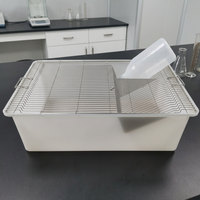 Cages pour animaux de laboratoire en plastique PP, bacs d'élevage de laboratoire