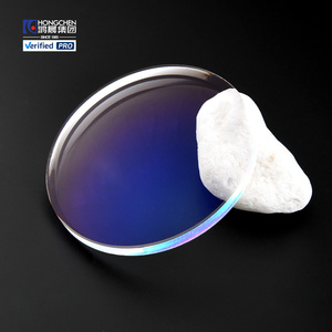 Hongchen 37 năm nhà máy với 2000 công nhân 1.61 chỉ số cao <span class=keywords><strong>uv420</strong></span> toa kính mắt ống kính quang học - Product Image 1
