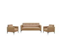 Canapé de bureau JOHOOFURNITURE, moderne, blanc, directement de l'usine, Burosofa pour usage commercial, réglable, de haute qualité, ergonomique