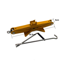 Cric à ciseaux manuel portable de 1,5 tonne, cric de secours pour voiture, adapté aux berlines, SUV, fourgonnettes, camping-cars