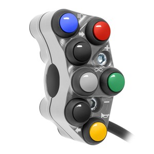 Interrupteur de guidon gauche pour Aprilia RSV4 / Tuono V4 (Titane) - Product Image 3