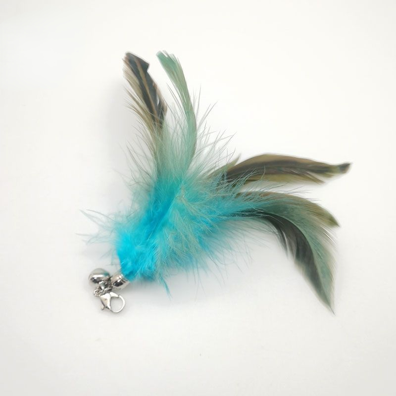 Cheveux de bain bleus