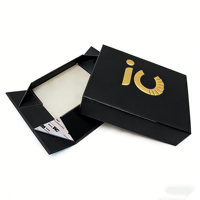 Impression de boîtes personnalisées, boîte en carton pliable avec revêtement UV et gaufrage, carton pliable écologique pour emballage cadeau