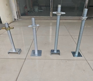 Verstellbarer Basis heber für Gerüst konstruktion U-Kopf-Schrauben heber mit geeigneten Gewichts leiter-und Gerüst teilen - Product Image 4