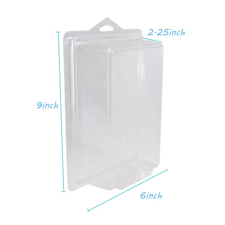 WICAREYO Boîte de Protection pour Figurines 6 , 0,3 mm d'épaisseur Boîtier de Protection en Plastique Housse Transparente pour Figurines en Vinyle 6 Pouces, 5 pièces