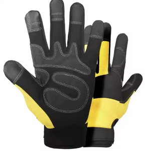 Gants <span class=keywords><strong>de</strong></span> mécanicien à doigts complets résistants à l'usure, en PU, compatibles avec les écrans tactiles, antidérapants, pour l'escalade, le sport, le cyclisme, l'entraînement, la descente - Product Image 1