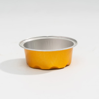Barquette en plastique jetable de qualité alimentaire avec couvercle en dôme transparent, utilisable au four pour la boulangerie - Capacité de 50 ml