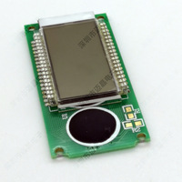 Módulos LCD TN Personalizados, Pantalla de Código de Segmentos, Pantalla LCD de Alta Gama de 1.0 Pulgadas, Montaje SMD/SMT, Texto Gris Negro, Fabricante MJ1052