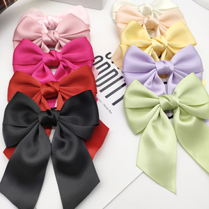 Bán Buôn Tùy Chỉnh Satin Ribbon Bow Cho Món Quà Chai Gói Satin Bao Bì Với Ban Nhạc Đàn Hồi Đảng Trang Trí Đám Cưới Đóng Gói Bow - Product Image 5
