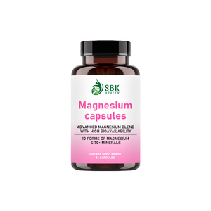 Cápsulas de Magnesio Más Vendidas con Minerales Concentrados de Agua de Mar, Mejor Recuperación Deportiva, Citrato Equilibrado - Product Image 1