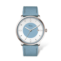 Nouvelle montre pour femme, boîtier rond doré, mouvement japonais, logo client, dernière montre en alliage