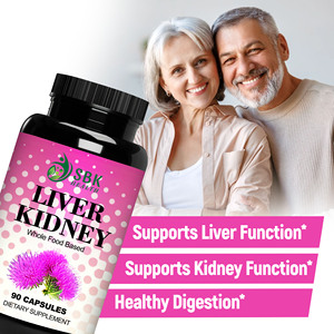 Capsules de haute qualité pour le foie et les reins avec du zinc favorisant les processus naturels de détoxification du corps, soutient la santé du foie. - Product Image 3