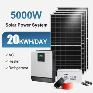 Sistemas de Energía Solar Fuera de la Red, Generador Solar de 5000w, 1000w, 1500w para el Hogar - Product Image 1