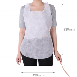 Bavoir jetable en tissu non tissé, résistant à <span class=keywords><strong>l</strong></span>'<span class=keywords><strong>huile</strong></span>, pour Restaurant, promotion, meilleur <span class=keywords><strong>prix</strong></span> - Product Image 1