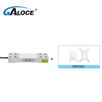 GPB158D Étagères intelligentes à profil bas de haute précision Entrepôt intelligent Compression robuste Cellule de charge à point unique 300kg 200kg