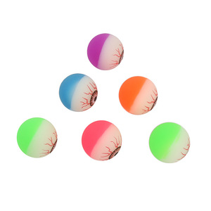 Phát Sáng Trong Bóng Tối Nhãn Cầu 27/32/45Mm Bouncy Bóng Halloween Nguồn Cung Cấp Đồ Chơi Kinh Dị Sáng Đáng Sợ Bóng Trẻ Em Đồ Chơi Quà Tặng Nhãn Cầu - Product Image 4