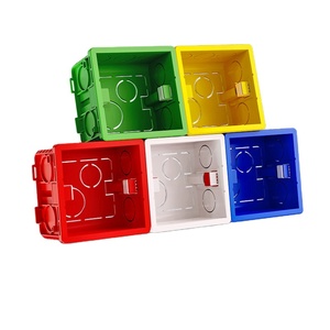 Caja inferior de empalme oculto, <span class=keywords><strong>86</strong></span>, interruptor de plástico de Pvc, Caja impermeable - Product Image 1