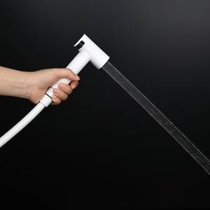 Bidé de Pared con Rociador de Mano <span class=keywords><strong>para</strong></span> Mujer, Elegante, de Latón Blanco, con Dispensador de Toallas de Papel - Product Image 4