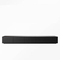 MEGA, venta al por mayor, moderno soporte de TV convertible, muebles de madera y metal para sala de estar, unidades de TV y mesa de centro