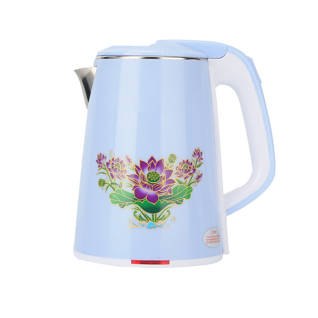 1.8L Cordless Battery-Powered Aluminium Double Wall Electric Water Kettle Automatic App-Controlled Remote Temperature Control