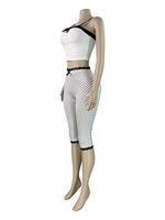Nouvelles tenues tendance et mignonnes pour femmes, ensemble crop top et leggings 2 pièces, ensemble sexy Y2K pour femmes, ensemble assorti pour l'été, vêtements pour femmes