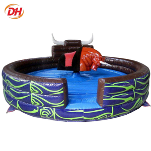 Toro Mecánico Inflable Comercial para Rodeo, Juego de Toreo Inflable, Rojo/Negro, Tamaño 4m/5m, Entretenimiento - Product Image 3
