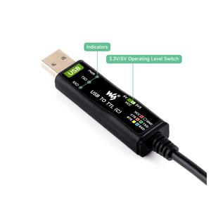 สายเคเบิล USB อุตสาหกรรมแบบ TTL (C) 6 พิน ชิป FT232RNL ของแท้ วงจรป้องกันหลายชั้น รองรับหลายระบบ พร้อมฮาร์ดแวร์ - Product Image 5