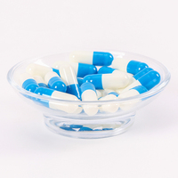Capsules de gélatine vides élégantes à finition mate, coques rigides creuses de couleur personnalisée de qualité supérieure pour marques de produits de santé de luxe, taille 0 00