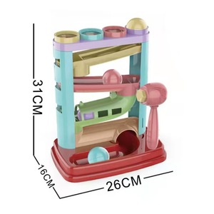 Jouets à assembler soi-même : Piste à billes avec système de glissement et certification EN71 - Product Image 1