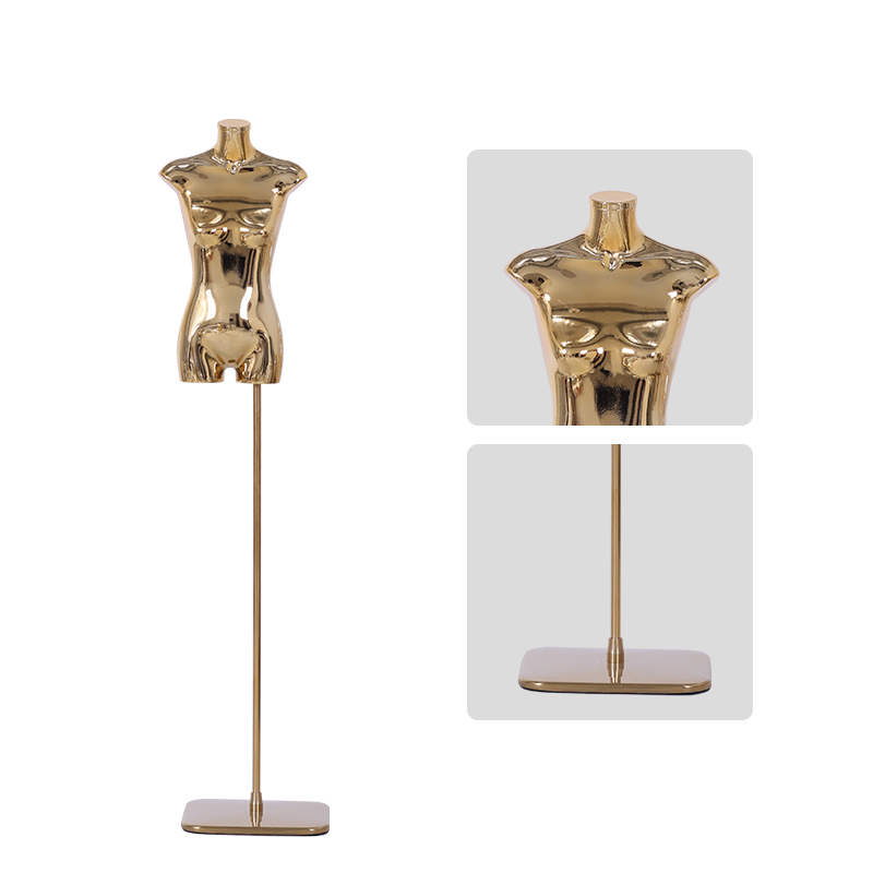 Electroplated gold flat body