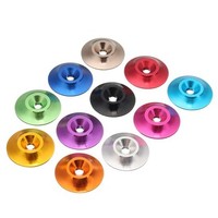 Wholesale Price Anodized Aluminum Washers High Quality Spacer Multi-Color Decorative Washer for Bicycle Accessories