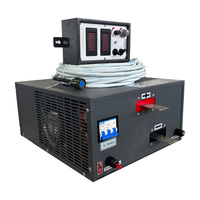 Alimentation électrique CC industrielle à courant élevé 12V 500A IGBT avec redresseur de placage, entrée triphasée 415V