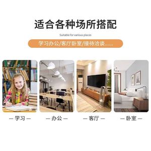 โต๊ะเรียนคู่ไม้เนื้อแข็ง 160x60x110 ซม. โฮมออฟฟิศห้องนอนนักเรียนโต๊ะคอมพิวเตอร์ - Product Image 4