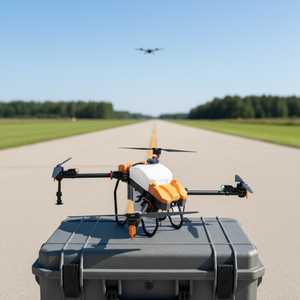 Dron Agrícola 4K con Pulverizador, Cámara de Fibra de Carbono, Protección de Cultivos, Protección Auditiva Real, Suministro para Accidentes por Asfixia, Meanirsd GFM - Product Image 4