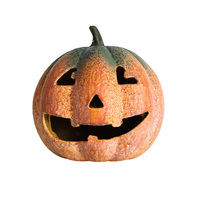 Citrouille en pulpe de papier biodégradable et écologique, certifiée FSC, avec logo personnalisé, réutilisable, pour décoration intérieure d'Halloween