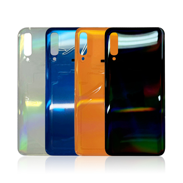 Housing Case for Samsung Galaxy A50 Mobile Phone Housings Back Door Battery Cover Replacement Back Glass Cover