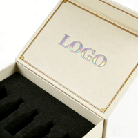 Boîte cadeau rigide magnétique personnalisée avec estampage à chaud du logo pour l'emballage de parfums, de soins de la peau et de vins