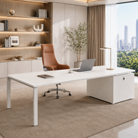 Chaise pivotante de bureau moderne et luxueuse en cuir de Chine Chaises de direction ergonomiques avec roues pour le directeur de la conférence des visiteurs