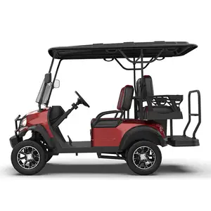 Brand New Design 6 Seats Luxury Street Legal Electric Golf Cart For Sale