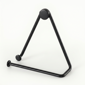 Modern Triangle Towel Ring Toilet Paper Holder <b>Wall</b> Mounted Metal Bathroom Accessory Minimalist Decorative Organizer Set - Product Image 1